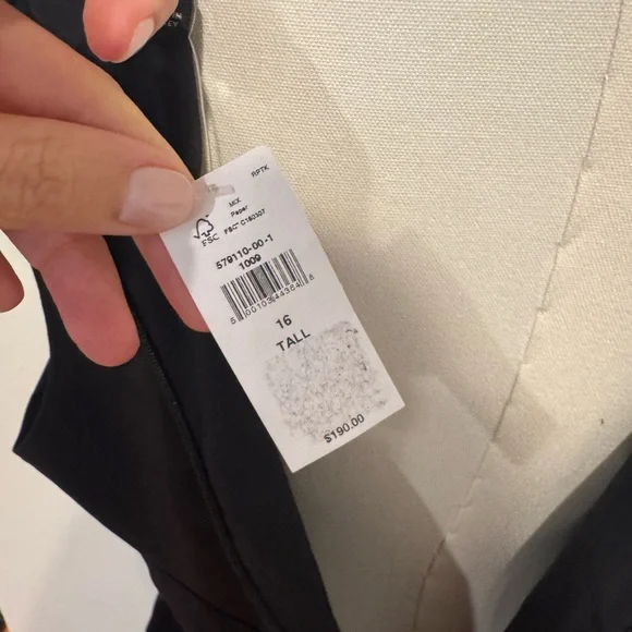 Banana Republic Elegant Black Sleeveless Cutout Dress - Picture 9 of 10